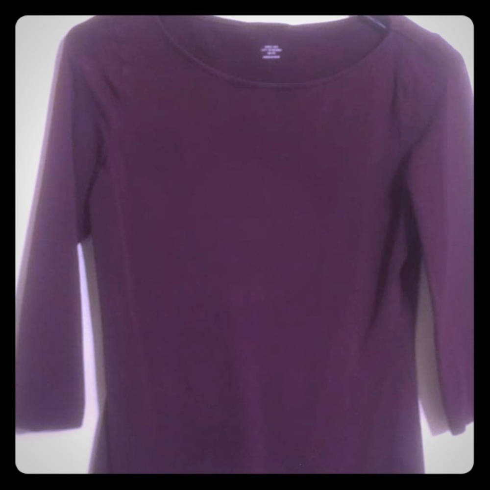 Dark Purple Top!